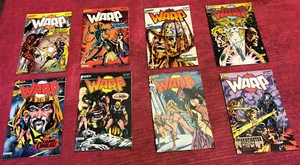 Warp First Comics Lot #1, 2, 3, 4, 5, 6, 7, 8, 1983 Bronze und Moderne - Bild 1 von 10
