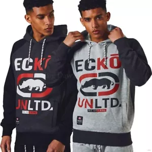 Ecko Men's Graphic Print Overhead Hoodie, Star, Hip Hop, G Money Is Time, Jacket - Picture 1 of 5