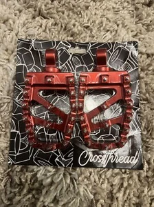 Crossthread Cycle Coffin Pegs - M8 SOFTAIL/Pan America FRONT - Red - Imagen 1 de 3