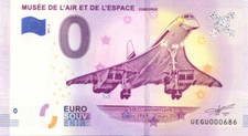 93 LE BOURGET Concorde 2, 50 ans, N° de la 7ème, 2019, Billet 0 € Souvenir