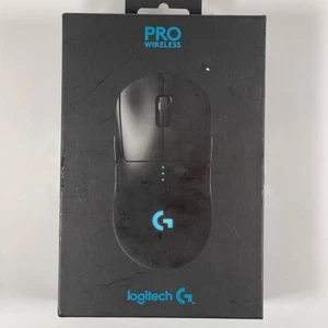 Logitech G PRO Wireless Gaming Mouse Hero 25K Sensor 25 600 DPI RGB Lightweight - Picture 1 of 6