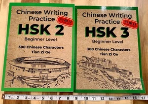 Chinese Writing Practice HSK2 & HSK 3 Nexda Publishing 2024 2 Workbooks Mandarin - Imagen 1 de 17