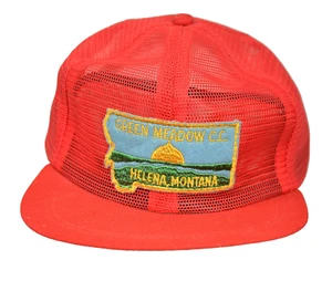 Green Meadow Country Club Golf Mütze Cap Montana Patch bestickt Helena Vintage - Bild 1 von 5