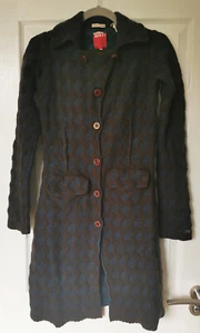 Miss Sixty wool woollen ladies blue cardigan size XS - Picture 1 of 8