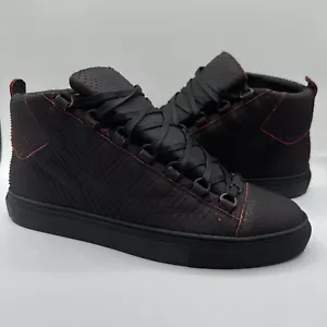 Balenciaga Scarpe Uomo Arena Pitone Multicolore Nero/Arancione Taglia 42 - Foto 1 di 9