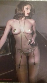 AGENT PROVOCATEUR RARE KATE MOSS COLLECTORS KNICKERS FOREVER ISSUE 1 SHADOWS