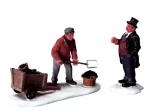 Figura Lemax COAL MAN # 42868 Christmas Village Accesorios 2004 Retirado Nueva - Imagen 1 de 3