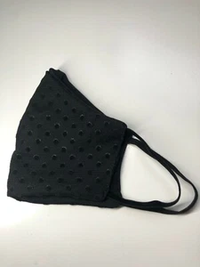 Fashion Face Mask Black Washable - Picture 1 of 3