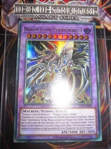 YU-GI-OH! ULTRA RARE DRAGON ULTIME CYBER TENEBREUX SDCS-FR044 EDITION 1 NEUF - Picture 1 of 1