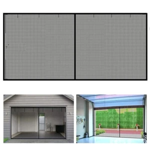 Quick Setup Insect Proof Magnetic Garage Door Size of Sixteen Seven FT - Picture 1 of 10
