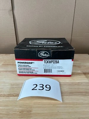 POWERGRIP TIMING KIT WITH WATER PUMP FOR HONDA PRELUDE #239 - Изображение 1 из 2