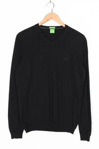 Suéter Jersey HUGO BOSS C-Cedric Hombres Talla M Calce Ajustado Algodón Cachemira VR3282 - Imagen 1 de 8