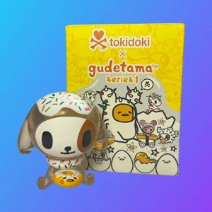 Tokidoki Unicorno X Gudetama DONUTINO Vinyl Figure - Picture 1 of 5