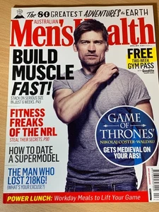 Australian Men's Health Mens Magazine April 2015 Nikolaj Coster-Waldau - Picture 1 of 7