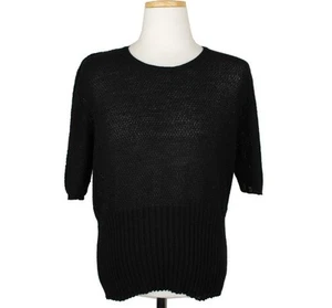 Iceberg Black Wool Knit Top 42 26809720 - Picture 1 of 6