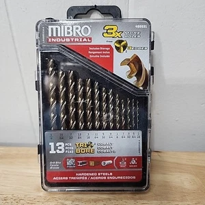 499531 (13-Piece) Cobalt Steel Tri-Bore Drill Bit Set - Picture 1 of 6