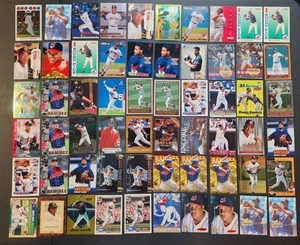 Lot Manny Ramirez Baseball Cards With 13 Rookies, 60 Cards 1992-2008 - Picture 1 of 9