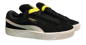 Puma Scuderia Ferrari XL Sneaker Herren 8,5 Schwarz Wildleder Schnürer 308220-01 Neu - Bild 1 von 9