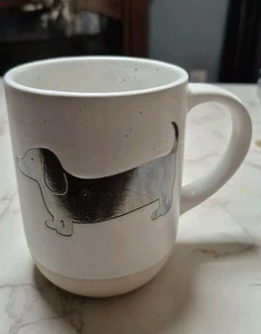 Harvest Green Studio Dackel Hund Kaffeebecher Steinzeug England, kostenloser Versand - Bild 1 von 5