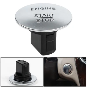 New Silver Engine Start Stop Button Replacement 2215450714 For Mercedes-Benz - Picture 1 of 14