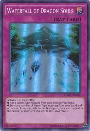 Waterfall of Dragon Souls - MACR-EN078 - Super Rare - Unlimited Edition Near Min - Image 1 of 1