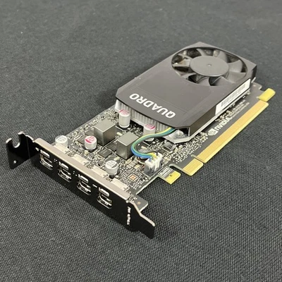 Nvidia Quadro P620 2GB GDDR5 Low Profile Graphics Card 4x Mini DisplayPort - Image 1 of 4