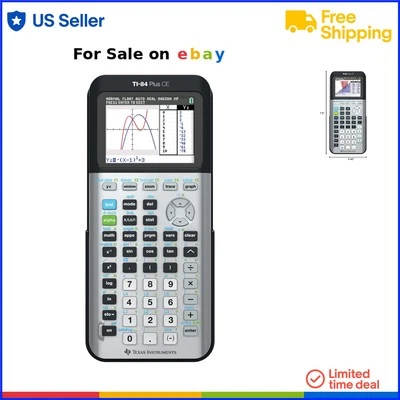 Graphing Calculator Color LCD Backlit Rechargeable for Math Science - Image 1 of 3