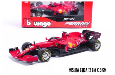 FERRARI F1 SF21   2021 N .16 Charles Leclerc- Scala 1:43  BURAGO - Immagine 1 di 3