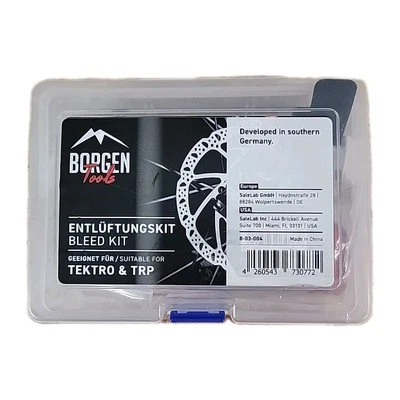 Kit de purga Borgen Tools adecuado para bicicleta Tektro y TRP nuevo Foto 1 de 3