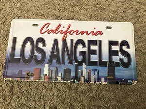 Los Angeles California Metal CA License Plate - Picture 1 of 2
