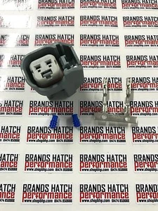 1x Grau Für EV6 EV14 Uscar Einspritzventil Stecker Motec Dta Mbe Weber - Picture 1 of 1