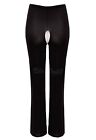 Womens Stretchy Long Pants Leggings Gym Workout Tight Bell-bottom Trousers New