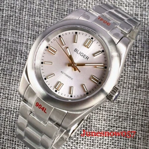 BLIGER 36MM/39MM Sandblasted Shell Case NH35 PT5000 Men's Automatic Wristwatch - Picture 1 of 29