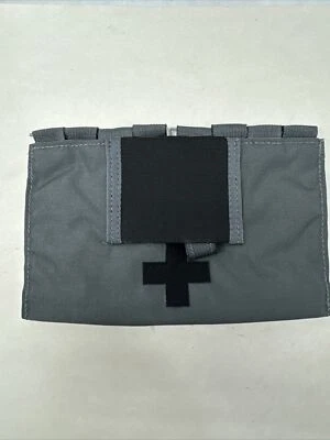 LBX Tactical Med Kit Blowout Pouch 500D Cordura LBX-0065 Wolf Grey MOLLE or Belt