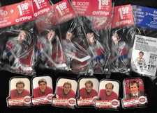 1985-86 PUFFY 1989-90 PROVIGO FIGURE 2017-18 HABS GO POSTCARD CANADIENS SEE LIST