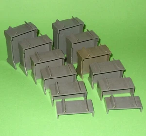 Tri-ang Hornby / R.279 Inclined Piers for Standard & Series 3 Track x12 - Picture 1 of 4