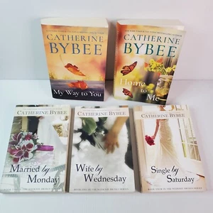 Catherine Bybee Lot Of 5 Romance Books - Weekday Brides, Creek Canyon Paperback - Foto 1 di 6