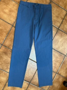 Polo Ralph Lauren Boys size 20 (30x30) light blue cotton slacks dressy pants - Picture 1 of 3