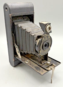 Eastman Kodak No. 2A Folding Cartridge Hawk-Eye Model B Vintage Camera - Picture 1 of 5