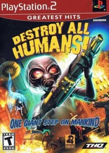 Destroy All Humans (Sony PlayStation 2, 2005) Greatest Hits! *COMPLETE* - Picture 1 of 2