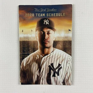 Giancarlo Stanton New York Yankees Official 2020 Pocket Schedule Yankee Stadium - Picture 1 of 2