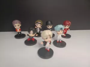 JUEGO DE 7 PIEZAS FIGURA DE JUGUETE MUÑECA BTS RM Jin Suga Esperanza Jimin V Jungkook BANGTAN BOYS - Imagen 1 de 6