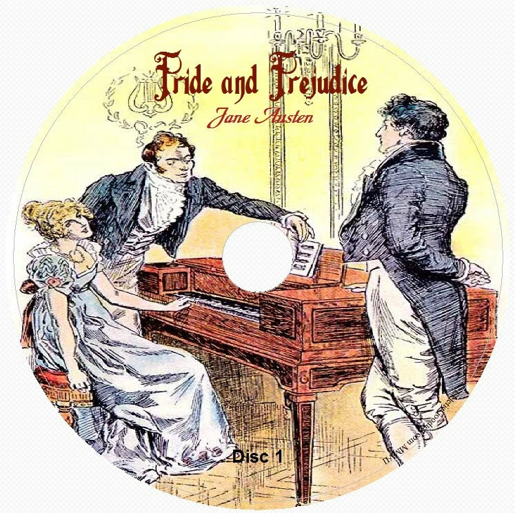 PRIDE AND PREJUDICE by Jane Austen 9 Audio CD English Unabridged Classic Romance Foto 1 de 1