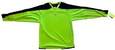 Diadora DiaDry Jersey Italy Soccer Neon Green Goalkeeper Shirt Men L NWT