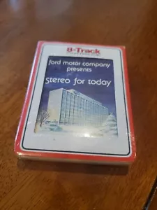 VERSIEGELT FORD MOTOR COMPANY STEREO FÜR HEUTE 8-SPUR PATRONE KASSETTE - Bild 1 von 8