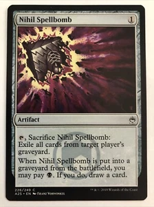 MTG Masters 25 Nihil Spellbomb 226/249 LP - Picture 1 of 2
