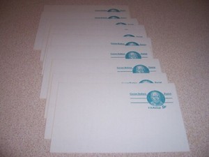 1976 CAESAR RODNEY 9c POSTAL CARD UNUSED LOT of 10