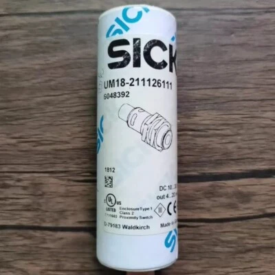 1PC New SICK UM18-211126111 6048392 Ultrasonic Sensor - Image 1 of 3