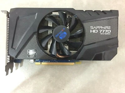 Sapphire HD7770 GHZ Edition 1G DDR5 PCI-E Video Graphics Card 299-1E214-000SA - Image 1 of 4