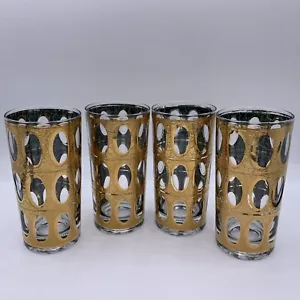 4 Bicchieri o Bicchieri Culver Piza MCM 5 5/8" - Foto 1 di 6